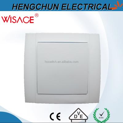 China New Design One Safe Strip Electrical Wall Switch And Gray Color for sale