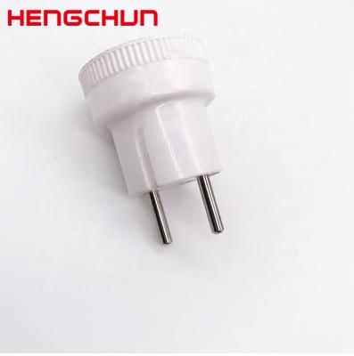 China Convenient Universal Earth 2 Pin European Travel Adapter Plug for sale