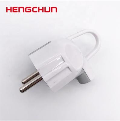 China Commercial Electric Plug 2 Pin European Eu 2 Pin Electrical Plug for sale