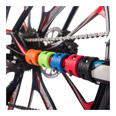 China Easy To Use ENLEE Multi-Function Rubber Collision Protection 4pcs Durable Frame Ring Bicycle Chain Protector for sale