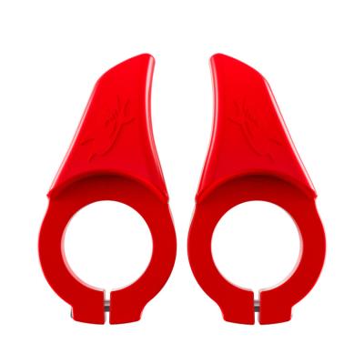 China Fashionable New Design Polycarbonate Polycarbonate Material Parts Bicycle Handlebar Grips Anti-Slip for sale