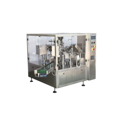 China Food Kaiyu premade giving bag vertical automatic green beans doypack zipper giving bag packing machine for sale