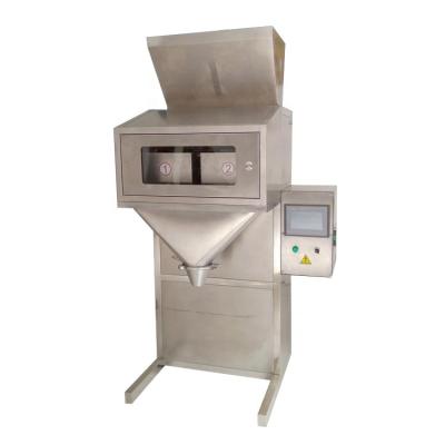 China Coffee Bean Rice Granule Chemical Linear Scale Weigher 2 Head Linear Scale Weigher for sale