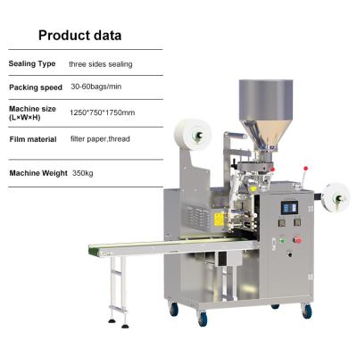 China 2021 Medical PLC Control Automatic Tea Bag Making And Packing Machine for sale