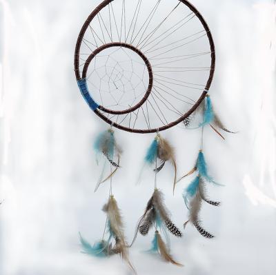 China India creative feather dreamcatcher house the big open dream decoration home catcher wholesale for sale