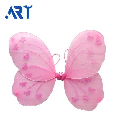 China Hot Sale Child Option Cosplay Party Decoration Fairy Butterfly Wings Children's Performance Props for sale