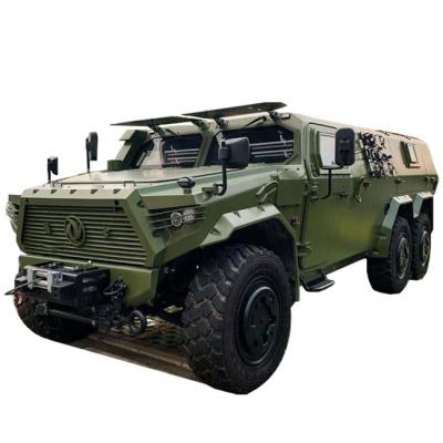 China Cloth Defend Service Vehicle 6x6 300hp Military Auto Tank Type Bulletproof for sale