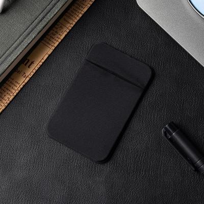 China Fashion Sticker Eco-Friendly Smart Wallet 3m Card Holder Mobile Phone Wallet Cash Card Holder for sale