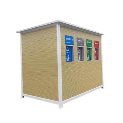 China Nordic Minimalist Style Metal Scrap Matching Kiosk Metal Kiosk Is Used For Park Place Scenic Community School for sale