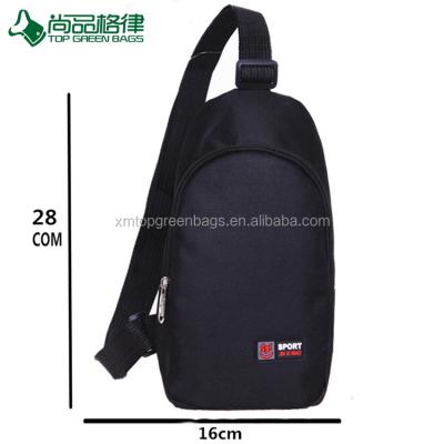 China Waterproof Wholesale Fashionable College Chest Pack Bag Shoulder Sling Bags For Men for sale