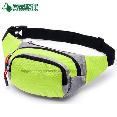 China Water Proof Custom Nylon Polyester Sports Waist Outdoor Running Belly Bag Bum Bags for sale