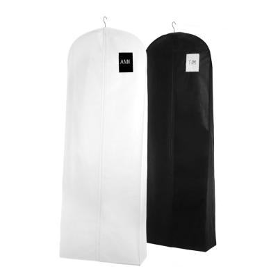 China Multifunctional Custom Wholesale Organic Cotton Muslin Suit Garment Cover Bag for sale