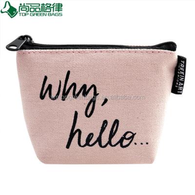 China Newest Cotton Canvas Multifunctional Hot Selling Custom Coin Purse Money Holder Wallet Pocket for sale