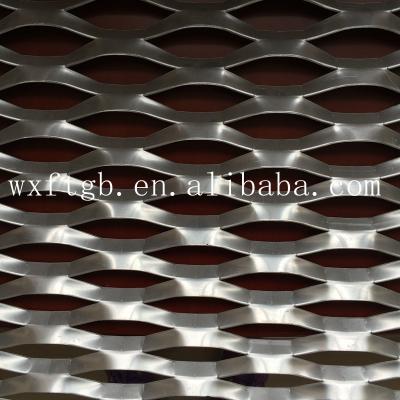 China Punch / curtain wall /expanded aluminum expanded metal mesh expanded mesh for sale