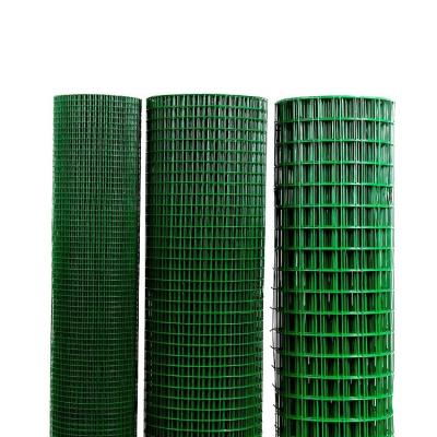 China Plastic Coated Fence Mesh Green Welded Wire Mesh In Guangzhou for sale