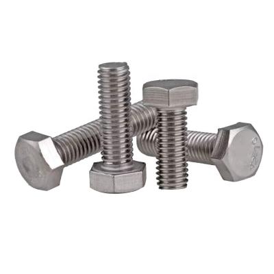 China Stainless Steel Hex Head Bolt 304 316 Stainless Steel Hex Head Bolt In Guangzhou for sale