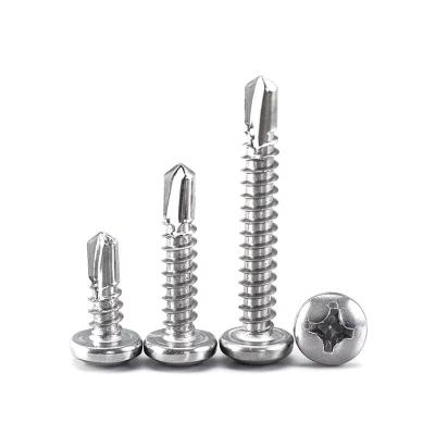 China Carbon Steel Galvanized Pan Head Self Drilling Screws from Guangzhou Supplier for sale