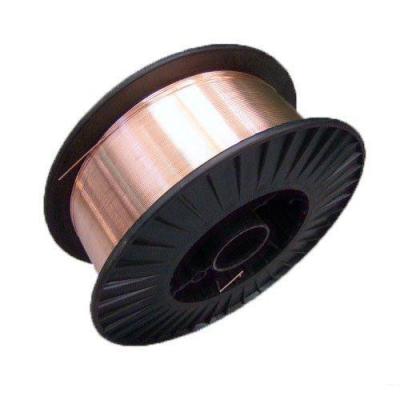 China Excellent Performance 0.6mm 0.8mm 1.0mm 1.2mm ER70S-6 MIG CO2 Welding Copper Coated Welding Wire for sale