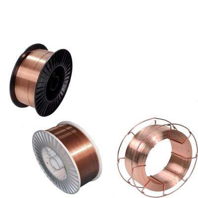 China Welding For Steel Structure Dots 0.6mm 0.8mm 1.0mm 1.2mm ER70S-6 Copper Coated MIG CO2 Welding Wire Free Low Price for sale