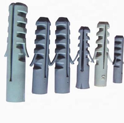 China PE Plastic High Strength Concrete Plastic Anchor Plastic Screw Wall Plug Anchor In Guangzhou for sale