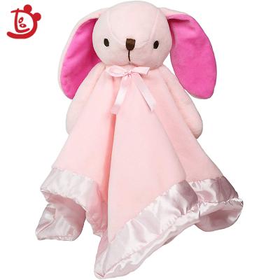 China Cute Baby Pacifier Toys Bunny Soothing Towel Plush Ninos Juguetes Para Stuffed Rabbit Plush Doll Toys Soft Safety Blanket Friend for sale