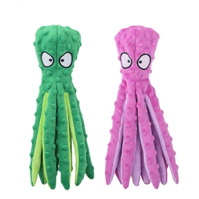 China plush china importar plush toys factory customized cute octopus shapes plush interactive squeaky dogs toys for sale