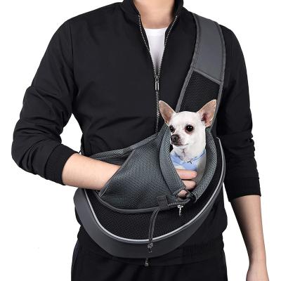 China Sustainable High Quality Material Pet Carrier Sling For Small Dogs Cats for sale