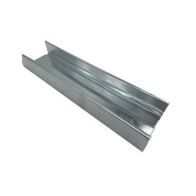 China Easily Assembled 18 Gauge Studs Price Drywall Steel Metal Studs And Tracks for sale