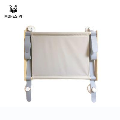 China Hanging Adsorption Cat Bed Cat Hammock Perch Detachable Glass Wall Waterproof Window Mount Window Bed Plate for sale