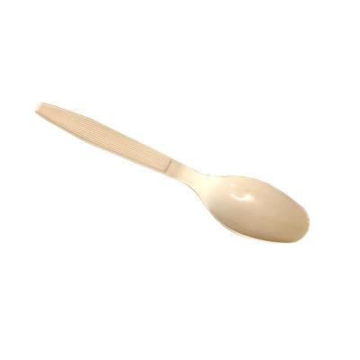 China Eco-Friendly Biodegradable Plastic Sustainable Cutlery Biodegradable Bulk Spoon Mini Spoon Spoon Biodegradable For Desserts for sale