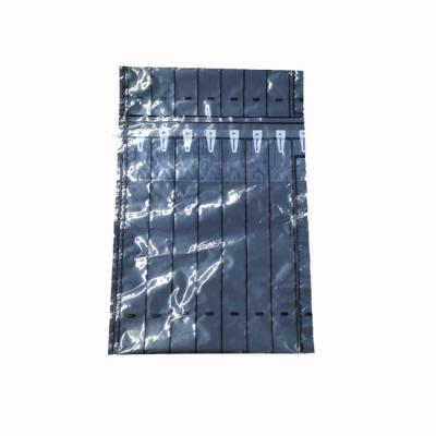 China PE& Eco-Friendly PA Factory Protective Packaging Air Column Cushion Bag With Black Color For Toner Cartridge for sale