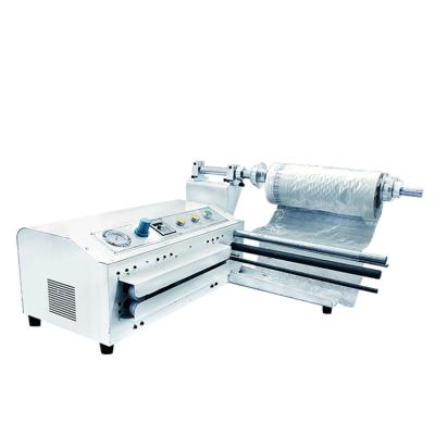 China high efficiency air cushion column bag l type roll film inflating machine. for sale