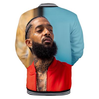 China Custom Printed Mens Autumn Anti-wrinkle Spring Sublimation 3D Nipsey Hussle Digital Hoodies for sale