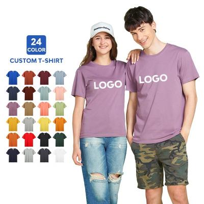 China 100% Cotton Compressed T-Shirts Wholesale Unisex Oversized Heat Transfer T-shirt Custom Printing Custom T-shirt for sale