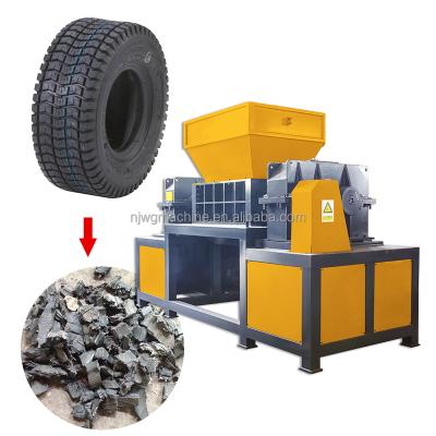 China WG-2000 Double Shaft Tire Shredder Tire Shredder Hard Disk Plastic Shredder Shredder Machine For Sale for sale