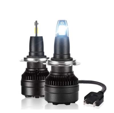 China 2*pieces 12000 Lumen 60w Super Bright Canbus Car Bulb Led H7 H4 9006 H11 H4 H7 COB Csp H1h3 9005 Auto M9 Car Led Headlight Q5 for sale