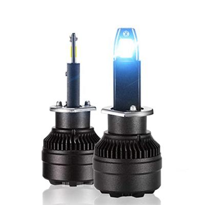 China 2*pieces 1*Pair Fanless bulb Seeoul Csp led chips 8000lm 50w H1 led bulb H3 H4 H7 H11 9005 9006 880 881 led headlights Q5 for sale