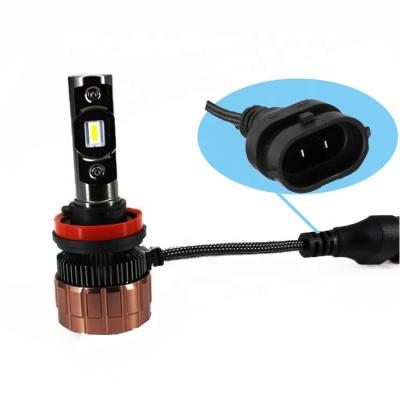 China 2*pieces High Power 9006 880 H8 H9 H11 H7 Super Low Bright Beam Auto Car H1 H3 9005 Led Headlight Q5 for sale