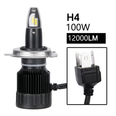 China 2*pieces 12v 24v super bright projector fan cooling 16000lm led auto light H15 9005 H11 H7 H4 led headlight bulbs Q5 for sale