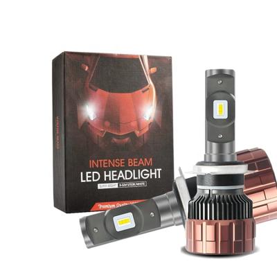 China 2*pieces super bright high low beam 16000lm H3 H1 H11 880 led headlight bulbs H4 H7 led headlight auto car H4 H7 led headlight Q5 for sale