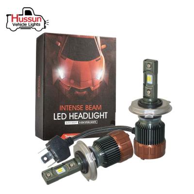 China 2*pieces H4/9003/hb2 12000lm car led headlight bulbs Conversion Kit High /low beam Csp 6500k light auto headlight system Q5 for sale