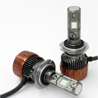 China 2*pieces 50w 8000lm V6s White Light Plus H7 H4 Super Led Auto Headlights Kit Q5 for sale