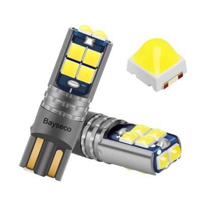 China High Power Auto Bulb Led T10 Decoding Car 168 Canbus 10SMD 3030 LED W5W 194 Parking Wedge Dome Interior Light Reading Lamp 1.26inch*0.35inch for sale