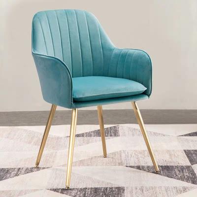 China (Others) Home Furniture Hotel Living Room Adjustable Velvet Fabric Dining Room Chairs for sale