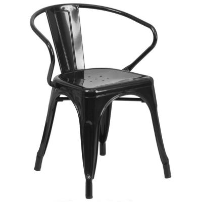 China Modern Durable Antique Furniture Restaurant Cafe Metal Iron Frame Chair for sale