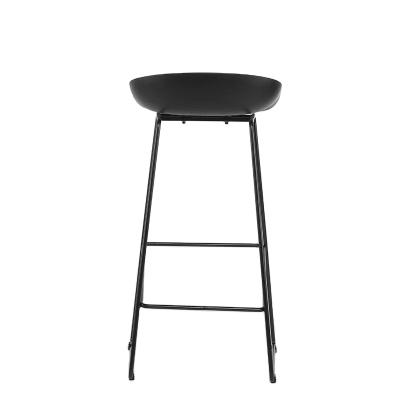 China 360 Degree Rotating Indoor Furniture Dining Metal High Chairs Bar Stools for sale