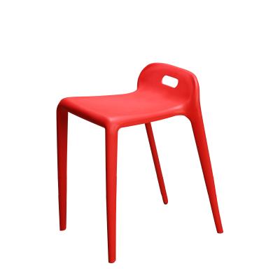 China Modern home furniture simple bar stool amphitheater stool for events restaurant plastic chair for sale