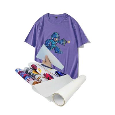 China T - Shirt Heat Transfer Printing Vinyl Film 60cm Dtf Paper Sticker Film I3200 for sale