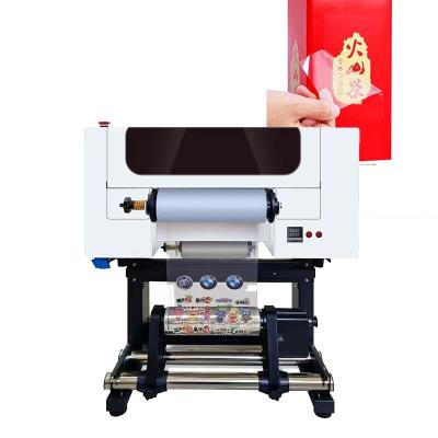 China 30cm UV DTF Printer Roll To Roll A3 UV DTF Printer With Laminator For Stiker for sale