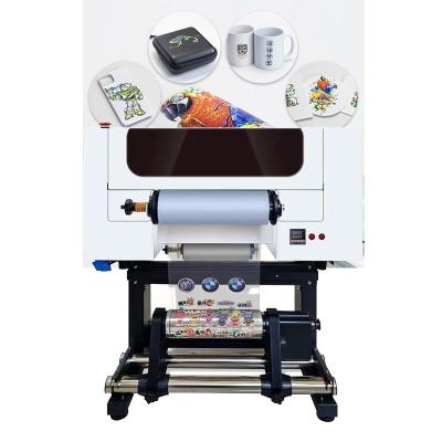 China 11.8 Inch 30cm XP600 UV DTF Printer Cup Wrap Stickers Printer Printing Machine for sale